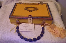 Flor de Tabaco Cigar 1845 ''PARTAGAS Y CA'' Hand Purse Designer Authencity picture