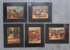 MEXICAN POPOTILLA ART BY FELIPE OLAY 1940'S-1950'S EXCELLENT CONDITION RARE picture