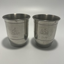 Salisbury Pewter Chesapeake Bay Cups 