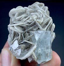 290 Cts Aquamarine Crystal Specimen From Skardu Pakistan. picture