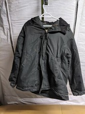 Canadian Navy Parka-Genuine Issue-73/40-Vintage 1984 Dark Green C/W Hood  picture