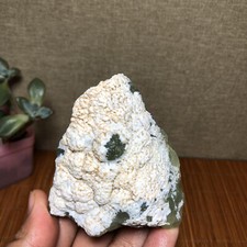 72mm Natural grape Prehnite mica paragenesis Crystal specimens 146g A4367 picture