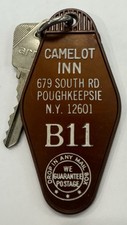Camelot Inn 679 South Rd. Poughkeepsie, New York 12601 Hotel Room Key #B11 Fob picture