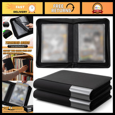 Comic Book Binder 2 Pack - 40 Sleeves, Holds 80 Comics, Black Storage Organizer picture