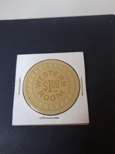 Vintage Galveston, Texas Casino Poker Chip. Western Room Market st. picture