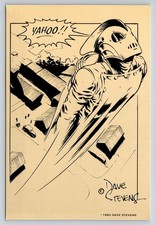 1982 Dave Stevens The Rocketeer YAHOO Comic Art Postcard Pacific Comics picture