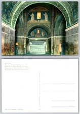 Continental Mausoleum of Galla Placidia Ravenna Italy Postcard PB347-O picture