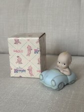 Vintage 1993 Enesco / Jesco Rose O’Neill Kewpie in Blue Car – Original Box picture