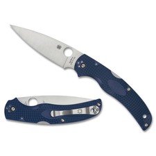 Spyderco Native Chief Lightweight Folding Knife 4.02in CPM-S110V Blue FRN picture