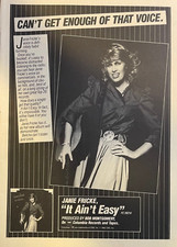 1983 Vintage Magazine Advertisement Janie Frickie It Ain't Easy picture