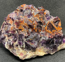Stunning Alien amethyst quartz in matrix stunning specimen/India picture