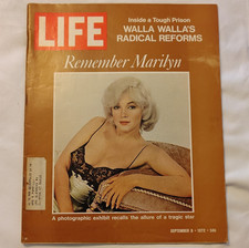 LIFE Magazine September 8, 1972 Remember Marilyn Monroe Original Vintage Complet picture