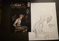 Peter Panzerfaust #9  Signed Wiebe & Jenkins Orignal Cover Art Captain Hook picture