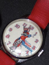 Bugs Bunny watch Marriott’s Great America Character Watch SWISS Rare 1975 picture