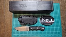 T.Kell BUSHMAN Knife 80CRV2 Blade 10.16cm Camping Outdoor picture