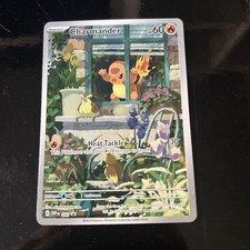 Pokémon TCG Charmander 044 SV Scarlet & Violet Promo Holo Full Art EN 2023 picture
