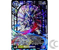 Mastemon ST10-06 Premium Bandai Alt Art Digimon Card Game English NM picture