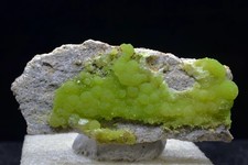 7.5g NICE Natural Pyromorphite Spherical Crystal Cluster Green Mineral China picture