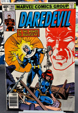 Daredevil #160 Marvel 1979 Frank Miller Bullseye Black Widow Bondage Cover VF+ picture