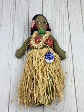 1940s Vintage A Genuine Georgene Doll Hula Girl Hawaiian picture