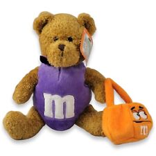 Halloween M&M Teddy Bear Stuffed Animal Toy Purple 7