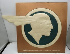 Vintage Pontiac Dealership Indiana Head Calendar picture