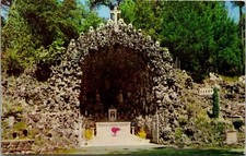 Main Grotto Ave Maria Grotto Cullman Alabama Postcard picture