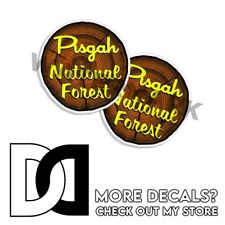 Pisgah National Forest North Carolina Decal CIRCLE 5