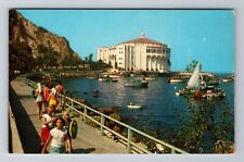 Catalina Island CA-California, Casino Ballroom, Antique, Vintage Postcard picture