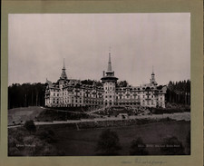 Photoglob, Switzerland, Zurich, Das Neue Dolder-Hôtel vintage photomechanical pr picture