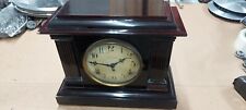 Antique Seth Thomas Mantle Clock Red Wood Wind Up  picture