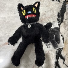 Gary baseman Blackie The Cat Plush And Signed Photo Limited Edition Designercon picture