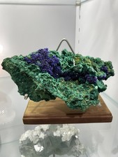 4.88lb BEST Natural Azurite/Malachite crystal minerals specimens reiki decor+st picture