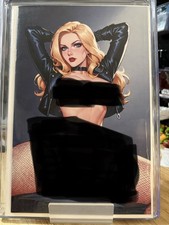 Key Comics Black Canary Leather Jacket Fishnets Virgin Variant Exclusive picture