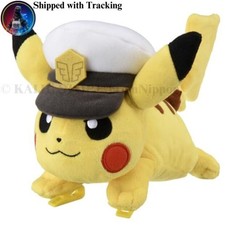 Pokemon Captain Pikachu Plush Shoulder Riding Takara Tomy picture