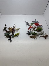 Safari Ltd Dinosaur Figures Lot of; 12 Hasbro Lot Of 14 Toy Figures picture