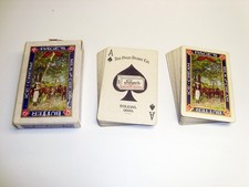 Circa 1920s Page’s Ice Cream Playing Cards w/Box, Toledo, Ohio picture