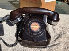 Rare NOS Mahogany Brown AE 40 non-dial w/Butler Handle phone telephone picture
