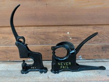 Antique Cast Iron REX #27 & Never Fail Hand Rivet Riveters picture