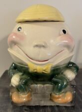 Brush Humpty Dumpty USA Cookie Jar W18 1956-1961 McCoy NOT A REPRODUCTION picture