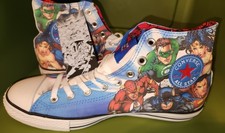 MENS 11 CONVERSE CHUCK TAYLOR ALL STAR HI TOP 131298F Justice League DC Comic picture