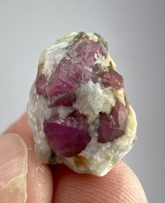 25 CT Ruby Crystals on Matrix from Jegdalek Afghanistan I-3 picture