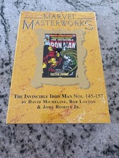 Marvel Masterworks Vol # 333 Iron Man 145-157 Limited To 715 SEALED Copy 3 J420 picture