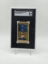 1886 Allen & Ginter Naval Flags N17 Rear Admiral U.S. SGC picture
