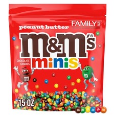 M&M'S MINIS Peanut Butter Milk Chocolate Summer Candy Bulk Full Size picture