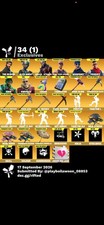 Fortnite Season 1 Game Account 138 Skins 30 Competitive 34 Exclusive ID picture