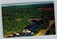 Black Bay Bridge Port Arthur Ontario Canada Vintage Postcard picture