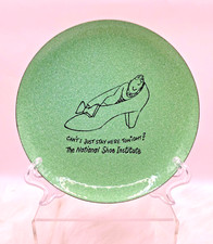 Vintage William Steig Enameled Copper Plate 'National Shoe Institute'  picture