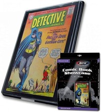 Comic Book Showcase Frames 5 Pack 20.5 x 28.25 Wall Mount Black Plastic picture