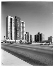 Barrington Plaza Wilshire Santa Monica Los Angeles California 1960 Old Photo picture